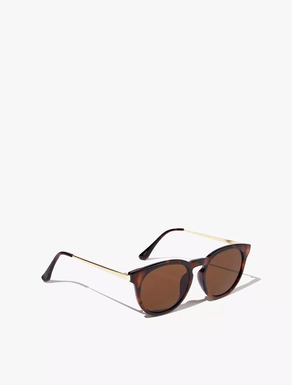 RUBI - Aksesoris - Layla Round Sunglasses - Tort