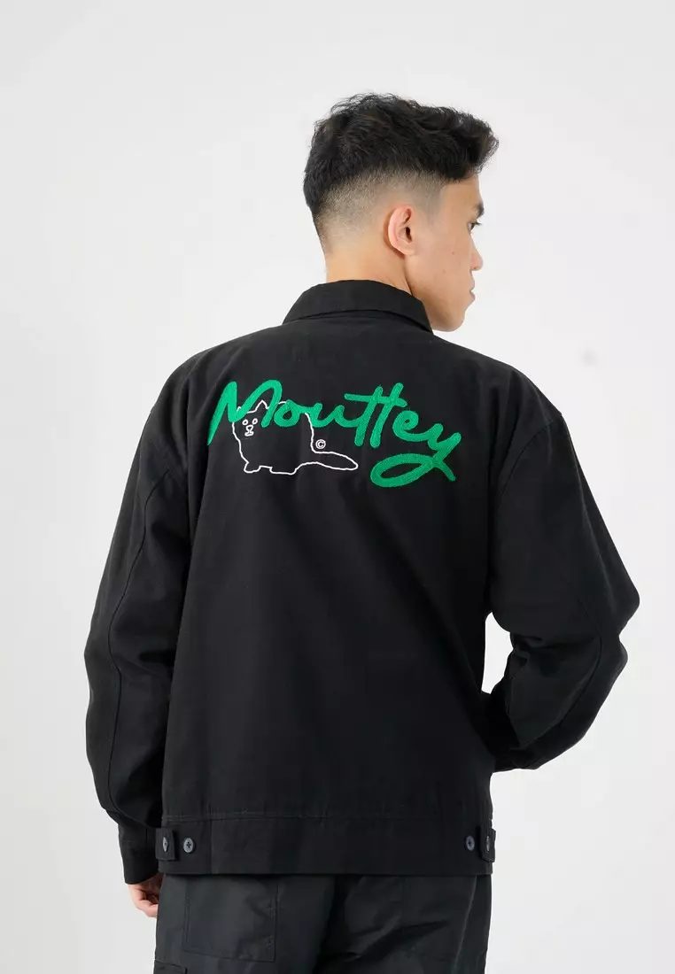 Moutley Men's Work Jacket Regular Fit Canvas Marsoto Moutley Sign 221224