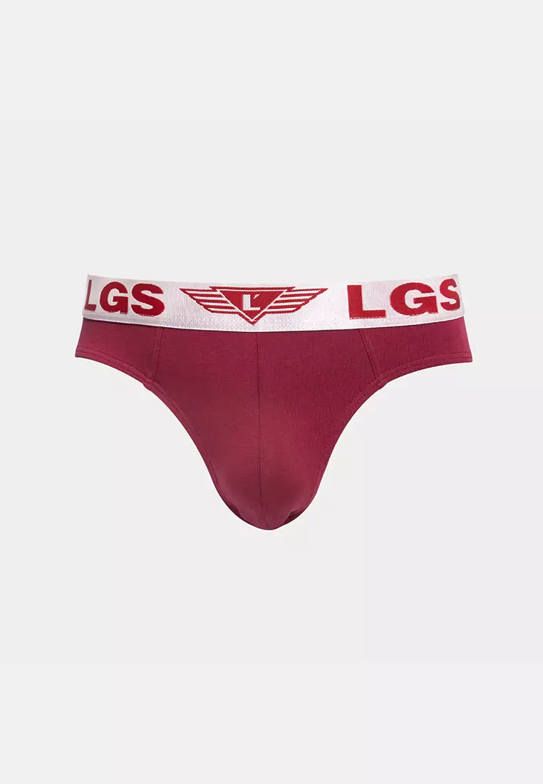 LGS - Underwear - Blue/Gray/Red - 3 Pcs - LEMN.002.884.3.7C