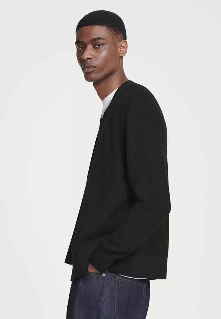 トップス Seeksole woolmix cardigan black Seeksole woolmix cardigan – YZ