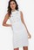 ZALORA WORK white Double Breasted Dress B14C2AA7671818GS_1
