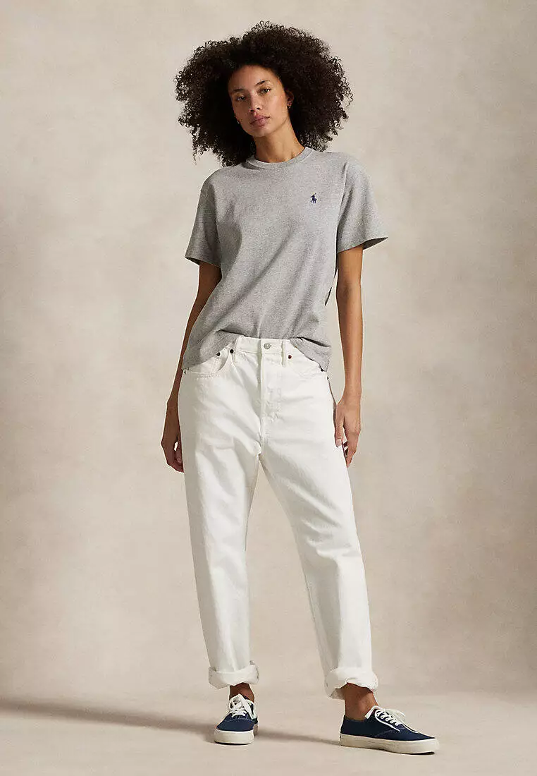 Relaxed Fit Cotton Jersey Tee
