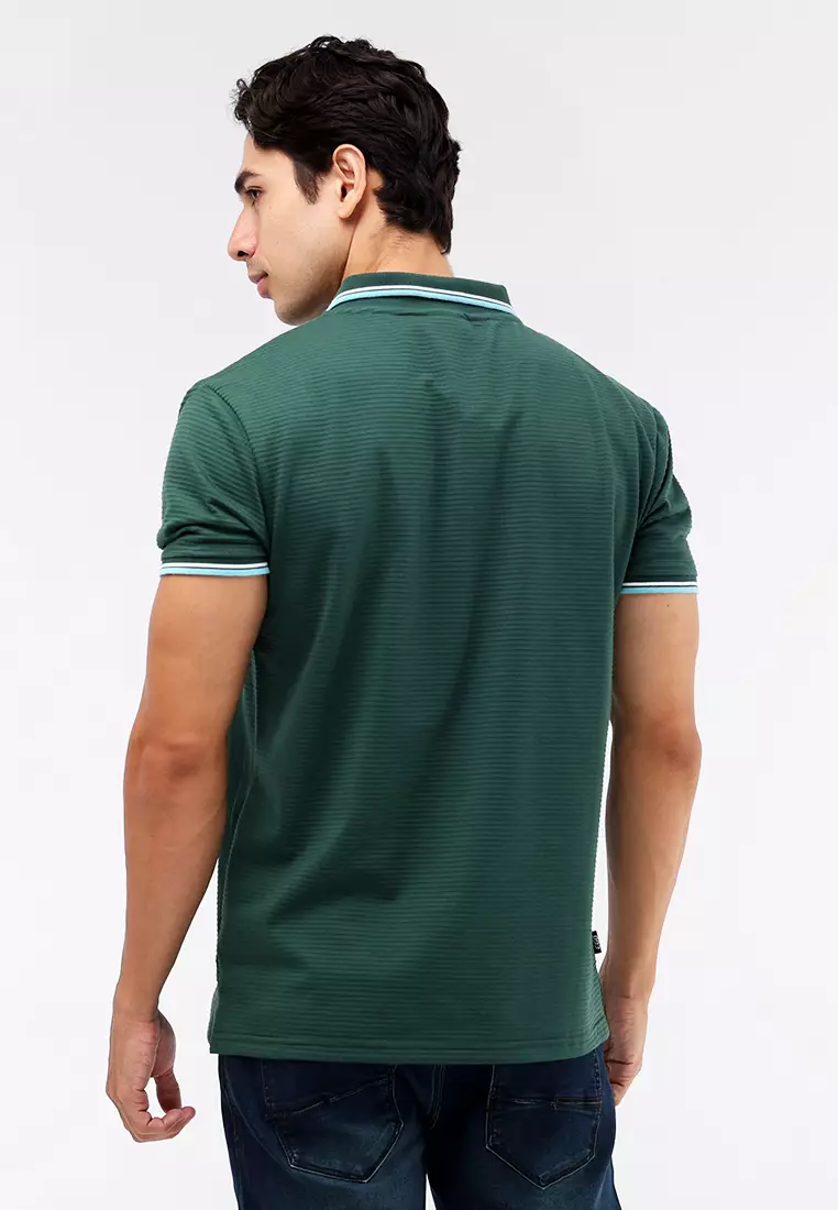 Collared Shirt Jacquard