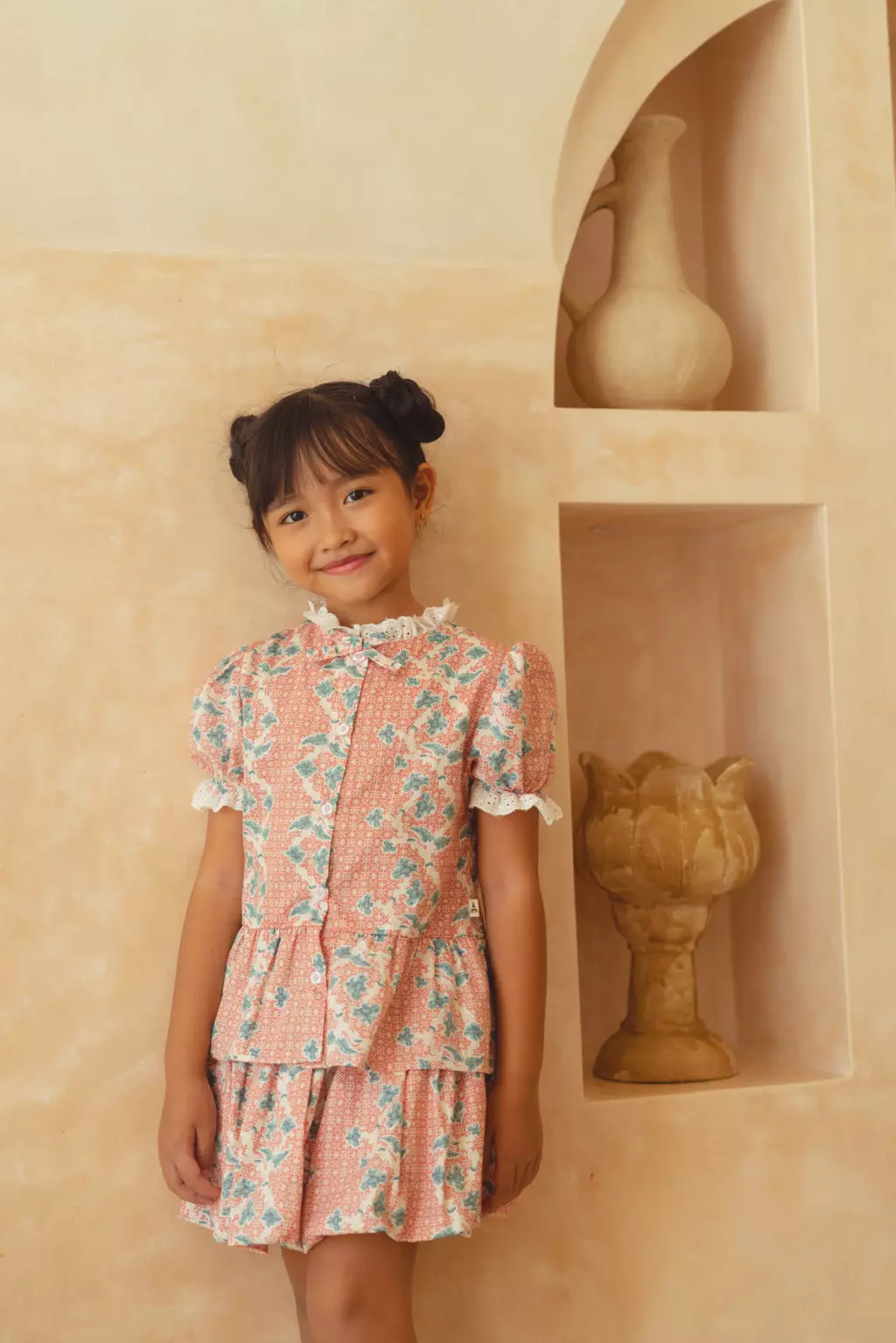 BOHOPANNA - ARUM BATIK TOP - ATASAN BATIK ANAK - BLOUSE BATIK ANAK - AGNI