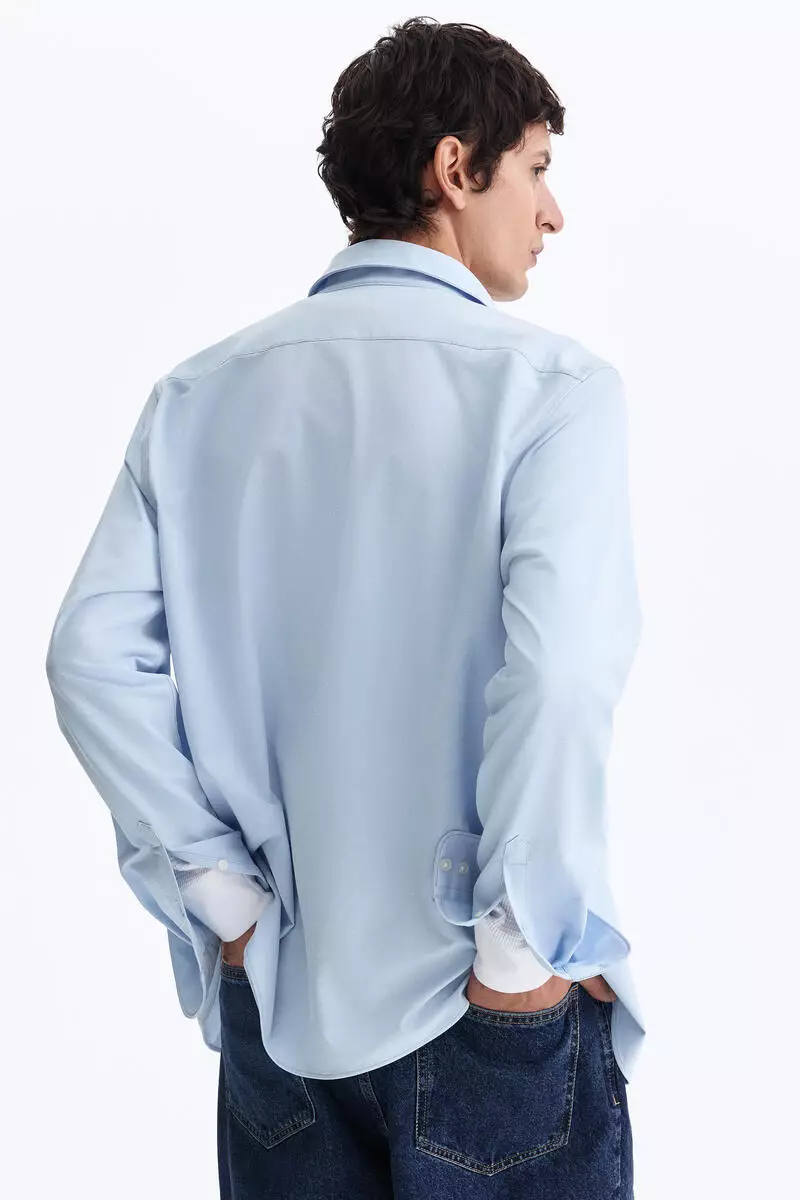 Four-Way Stretch Slim Fit Shirt