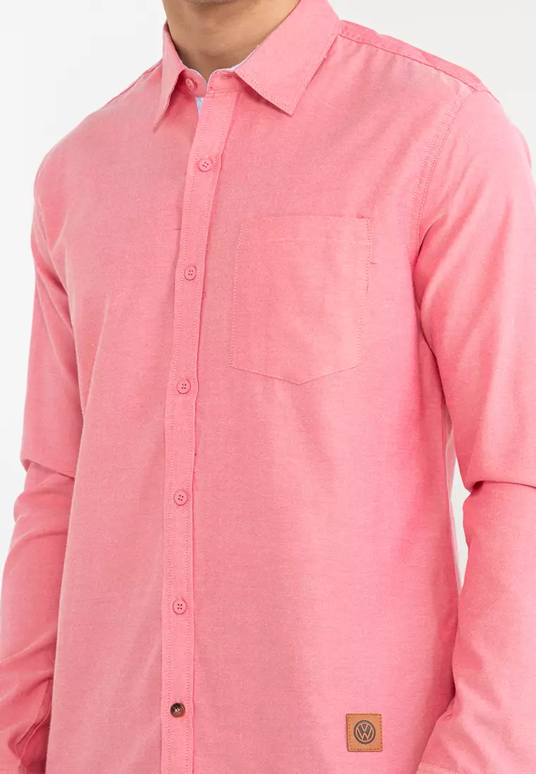 Men's Long Sleeves Woven Shirt