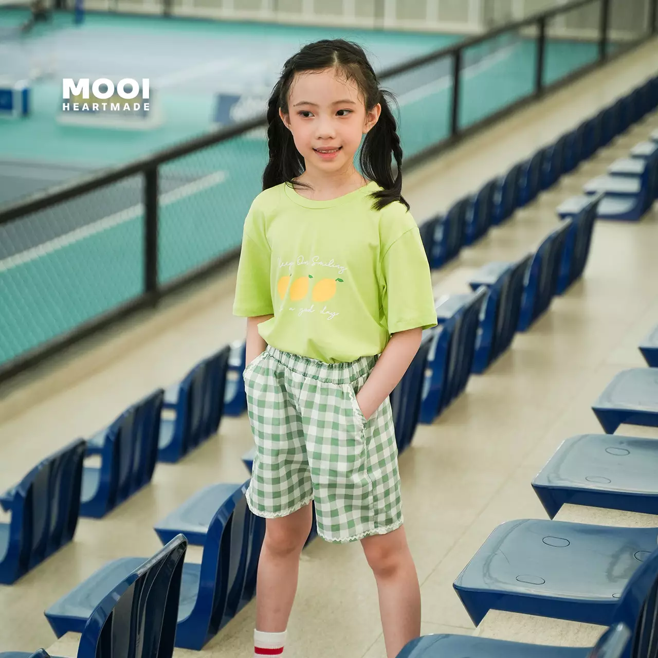 Mooi Celana Pendek Anak Perempuan Sophie Short Pants - Dusty Pink