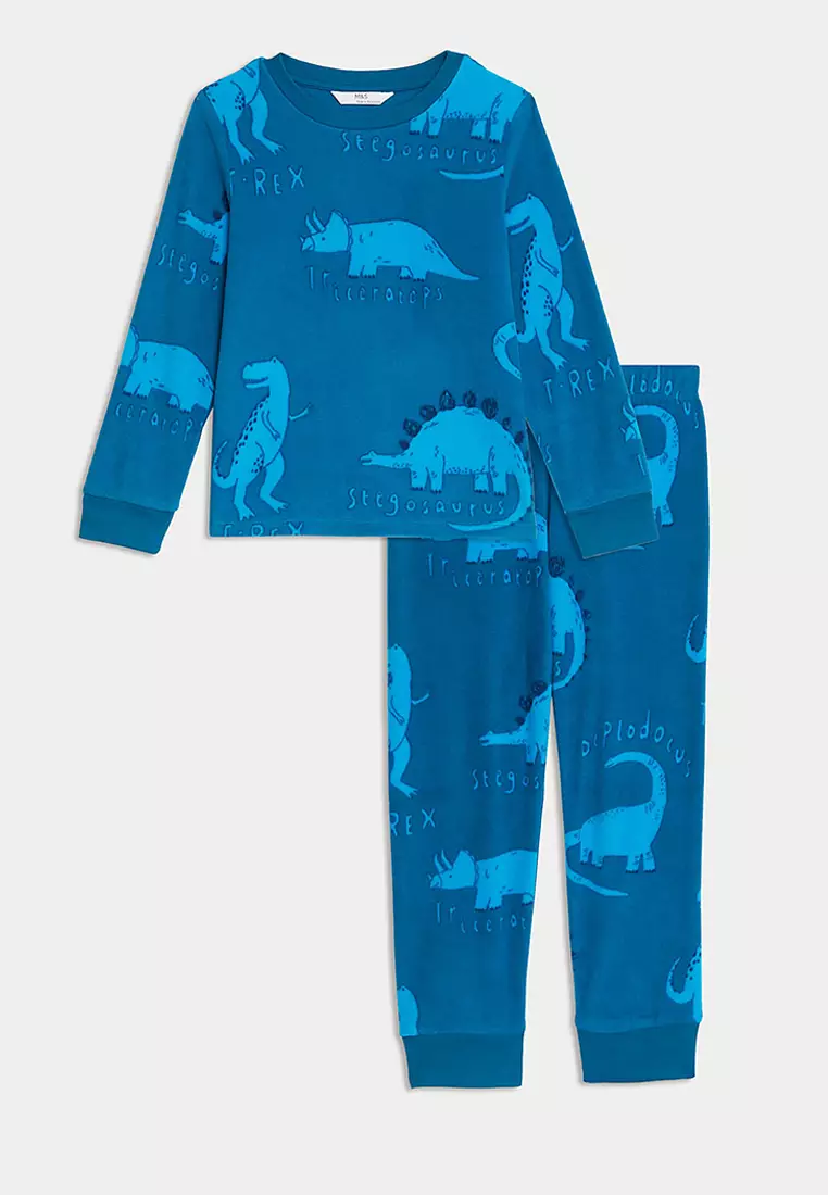 Fleece Dinosaur Pyjamas