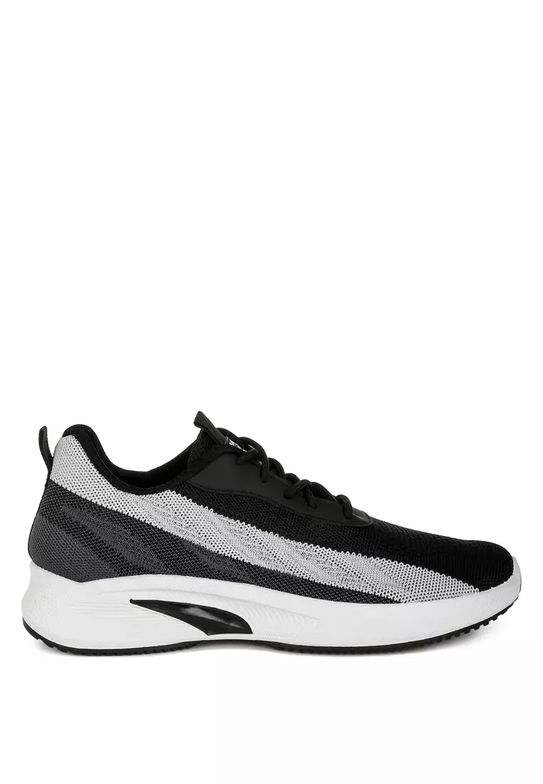 Discount on London Rag  shoes - SKU: Dual Tone Chunky Sneakers in Black