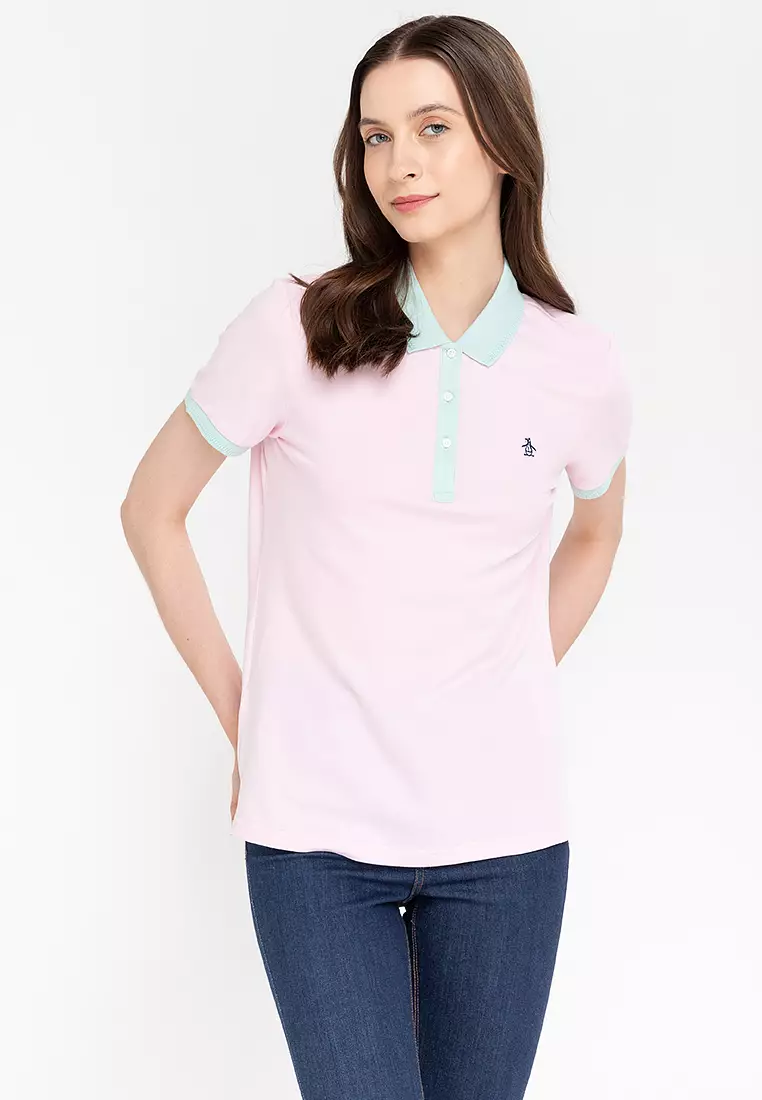 Womens pastel polo shirts store