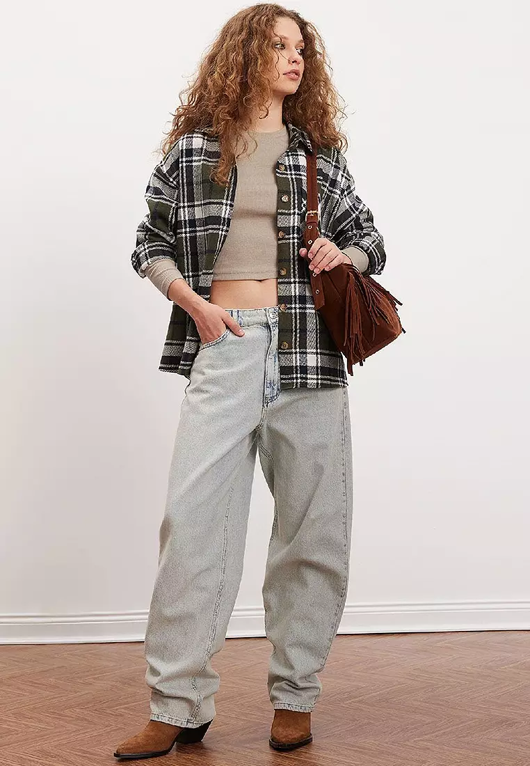 Checkered Flannel Lumberjack Shirt