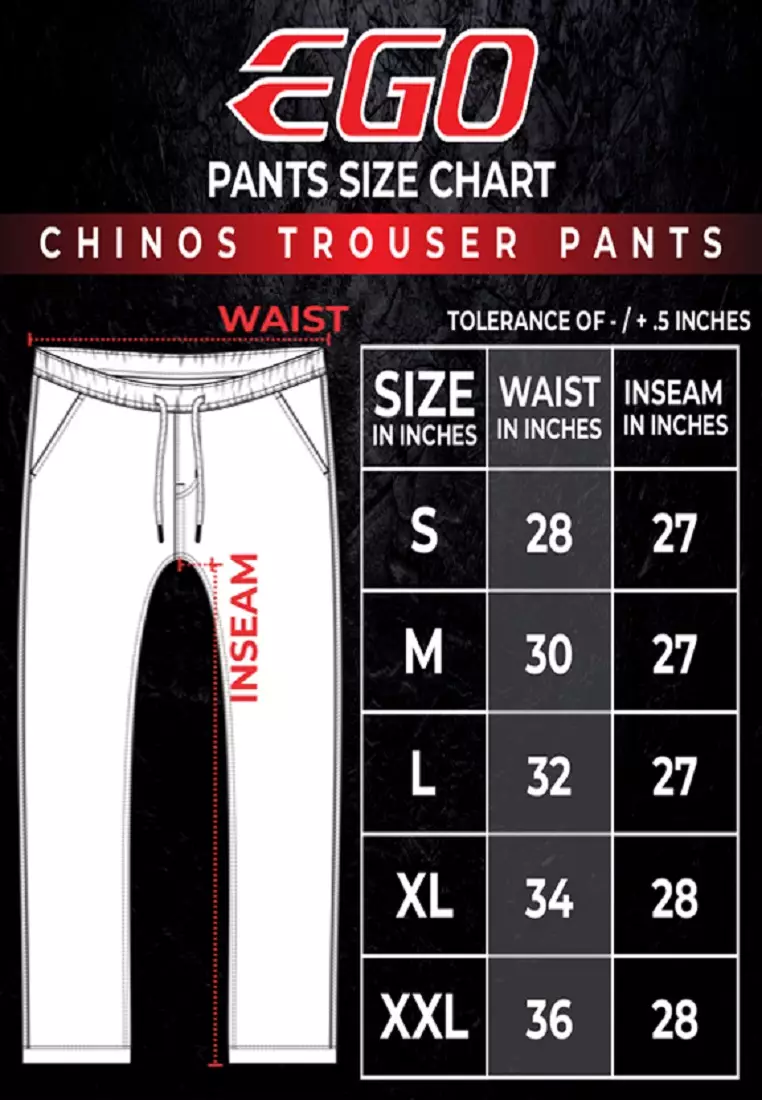 Colored Long Pants Slim Tapered