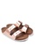 Birkenstock brown Arizona Metallics Sandals BI090SH27COQMY_5