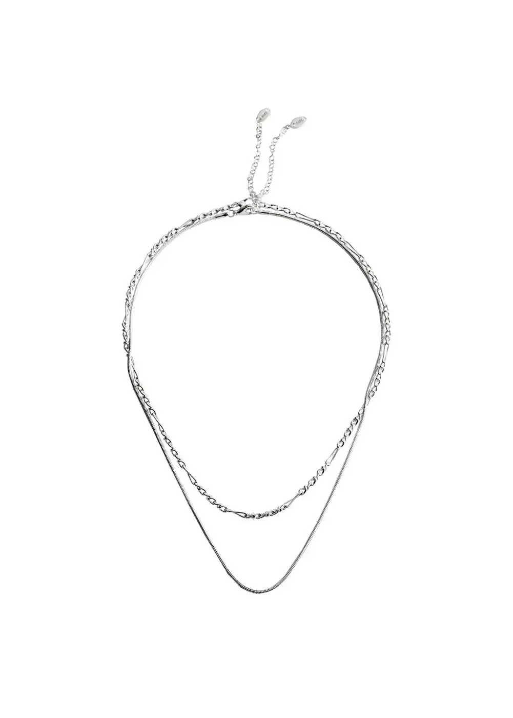 Kalung campuran rangkap