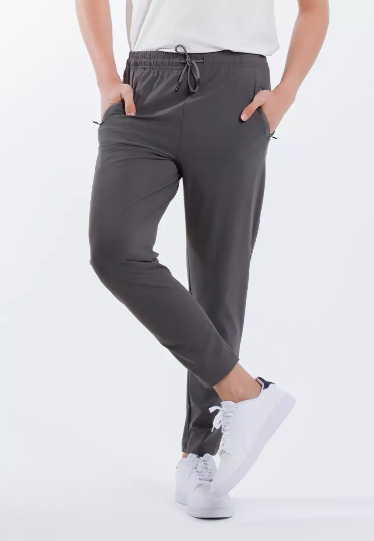 Forest Mens Stretchable Dri-Fit Quick-Dry Jogger Pants - 10823-03DkGrey