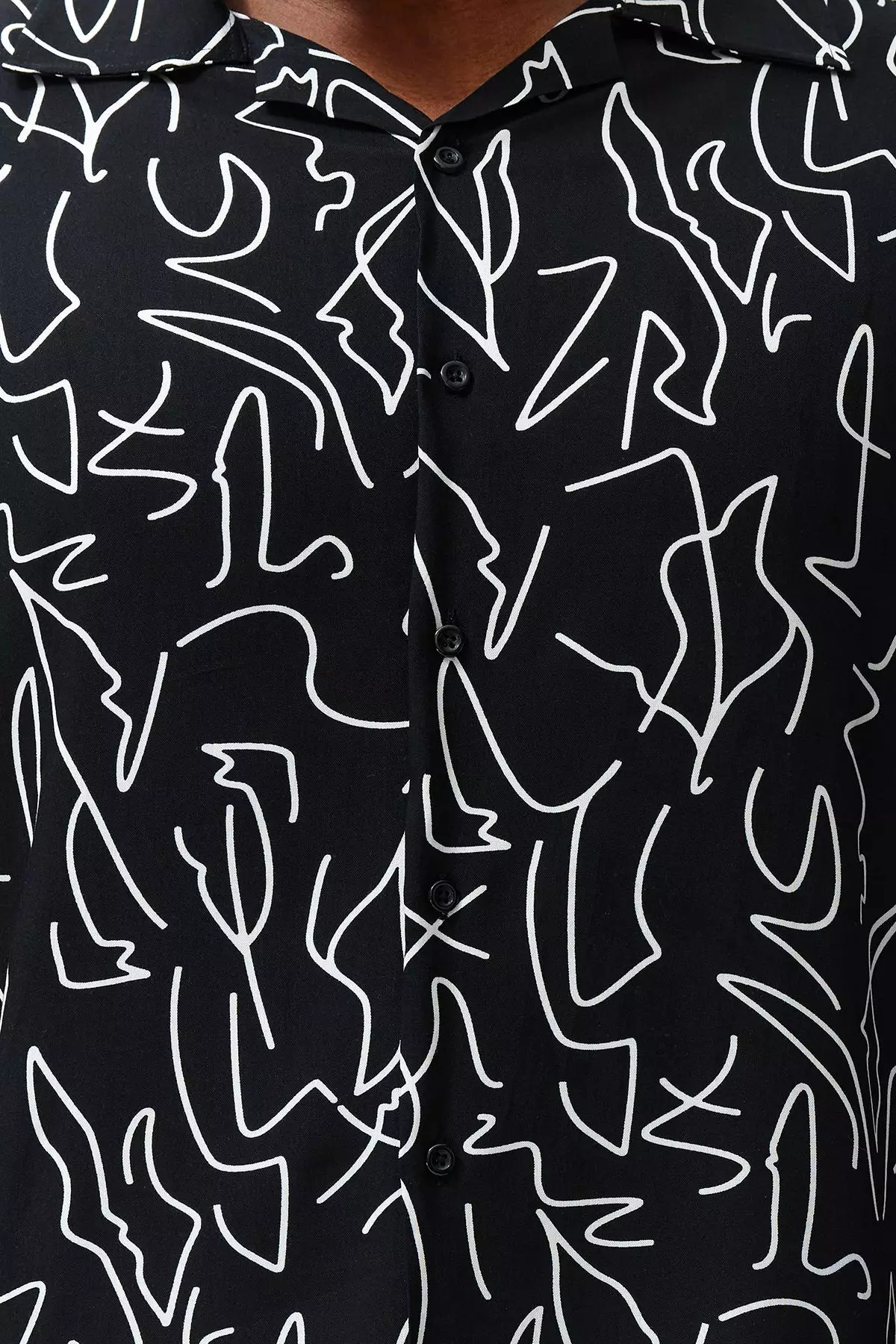 Plus Size Printed Summer Casual Shirt