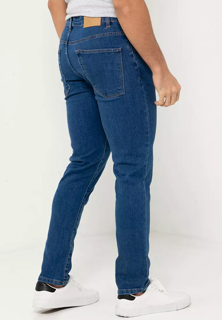Buy Electro Denim Lab Calypso - Slim Fit Jeans Online | ZALORA Malaysia