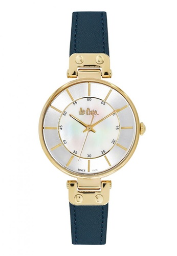 Lee Cooper blue and gold LEE COOPER ANALOG WATCH LC06400.129 9A70BAC0FA7E41GS_1