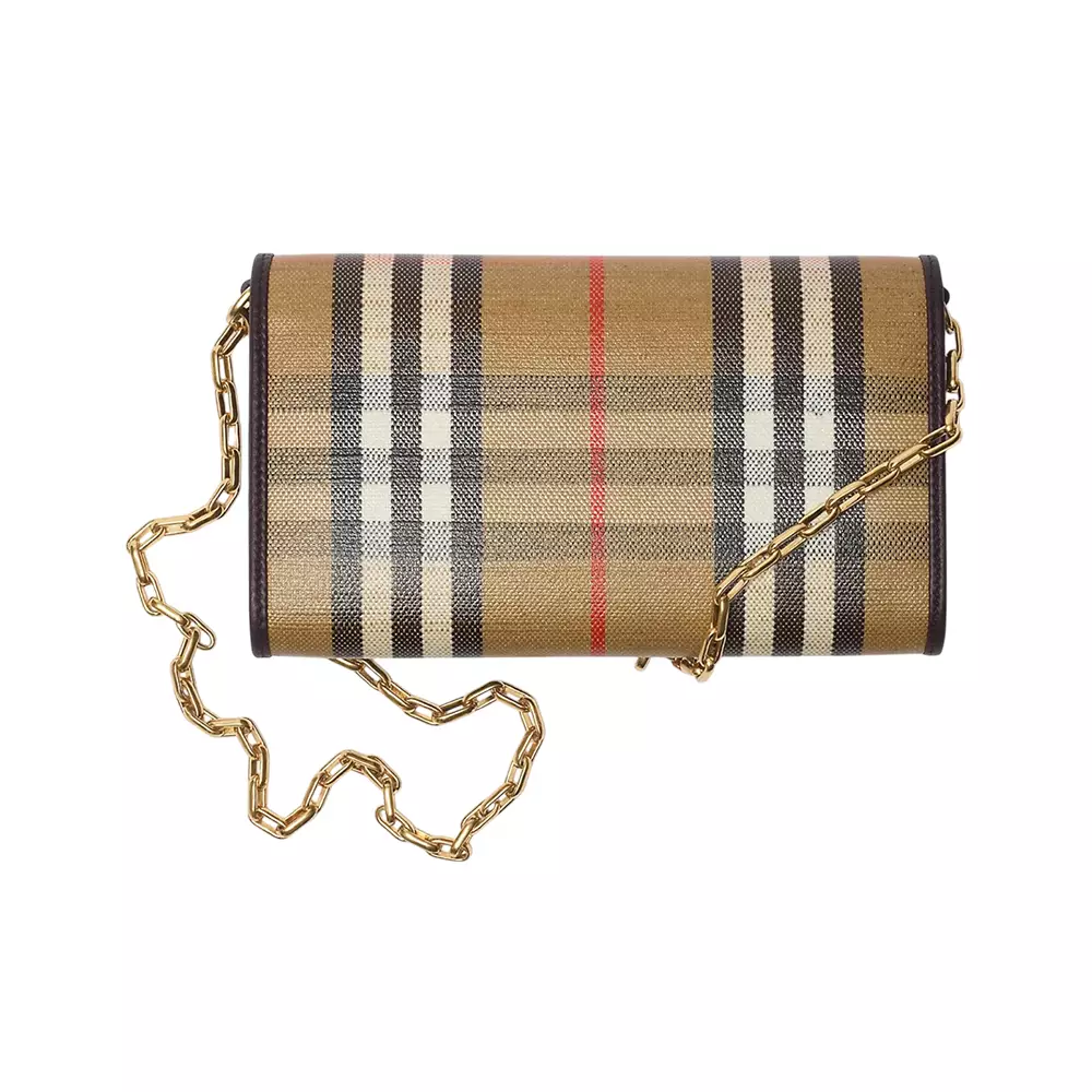 Highlands Chain Strap Wallet Sand
