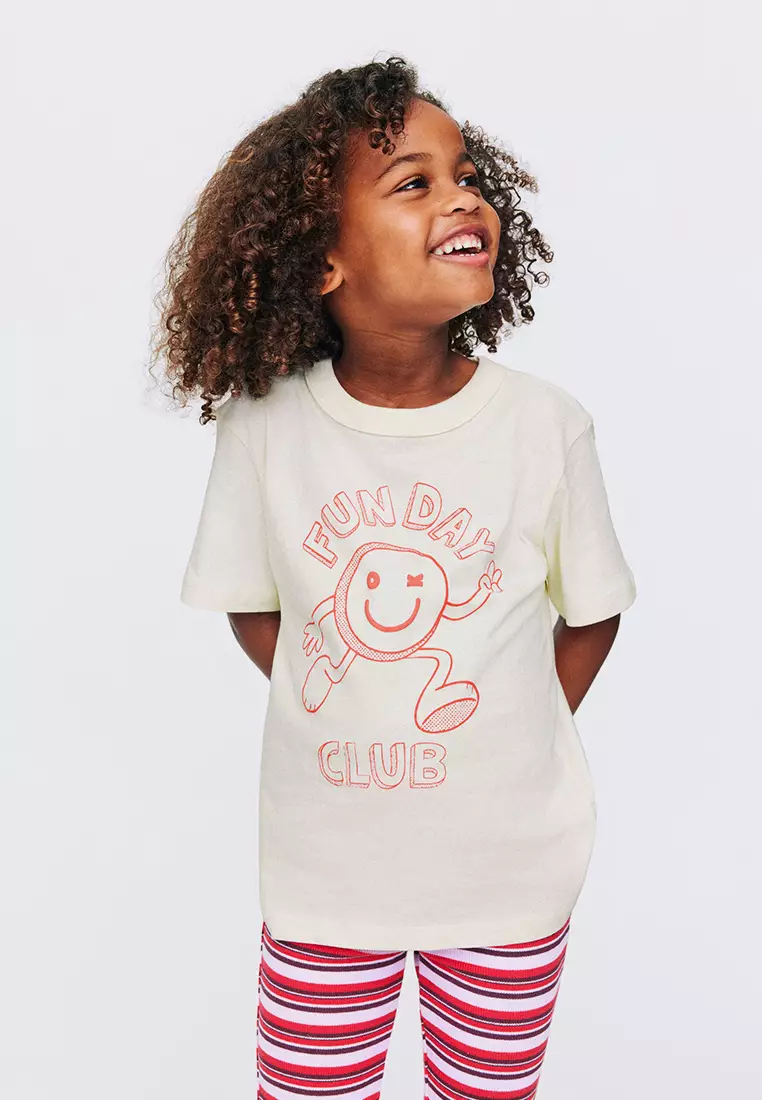 Poppy Oversized Graphic Print Tee
