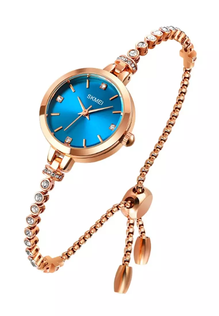 Jam Tangan Analog Wanita Waterproof Strap Tali Material Stainless Steel BL32 ORIGINAL