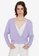Trendyol purple Knit Wrap Cardigan 43273AA5582BA2GS_1