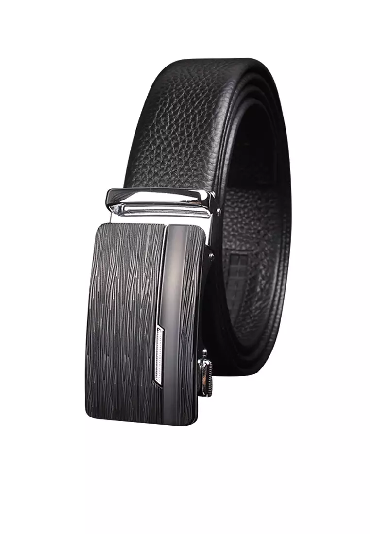 Men's Belt, Alloy Automatic Buckle Genuine Leather Belt, Brand Business  Luxury Belt, 3.5cm Wide, 9 Colors Available