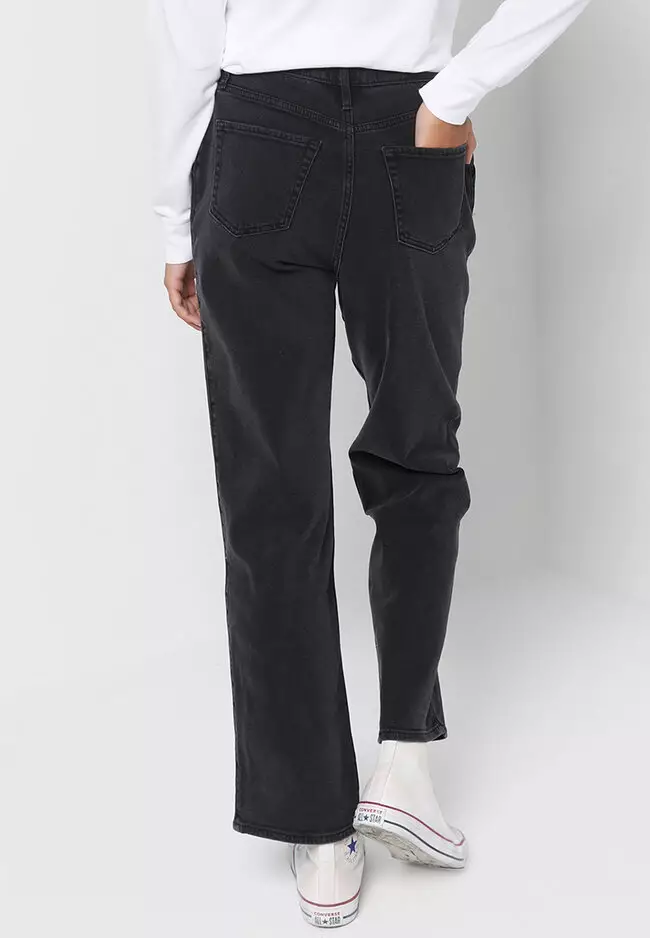 Hollister dad jeans sales
