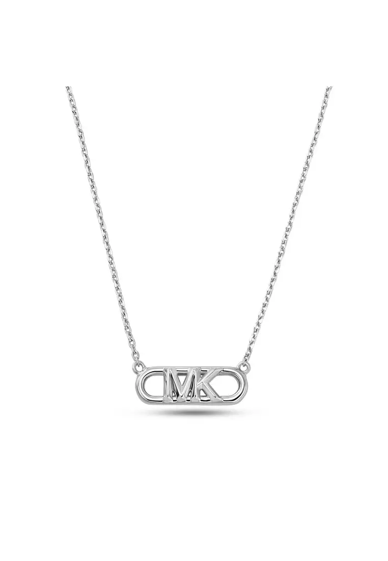Mk silver necklace shop