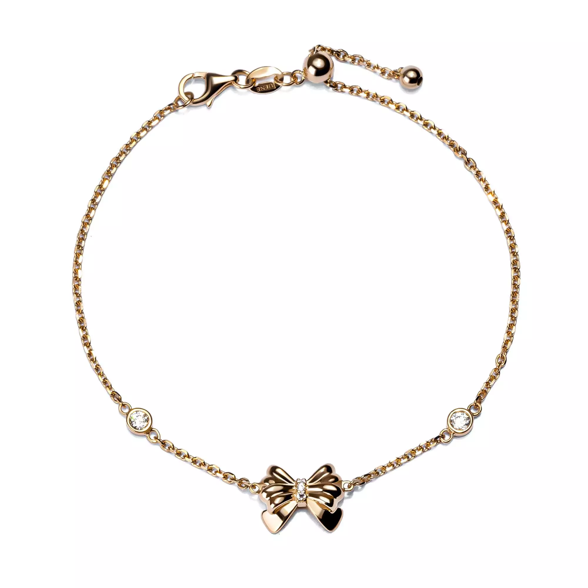 Gelang  Serut Emas 8K - Mela Gold Bracelet - Brianeta Collection - Juene Jewelry