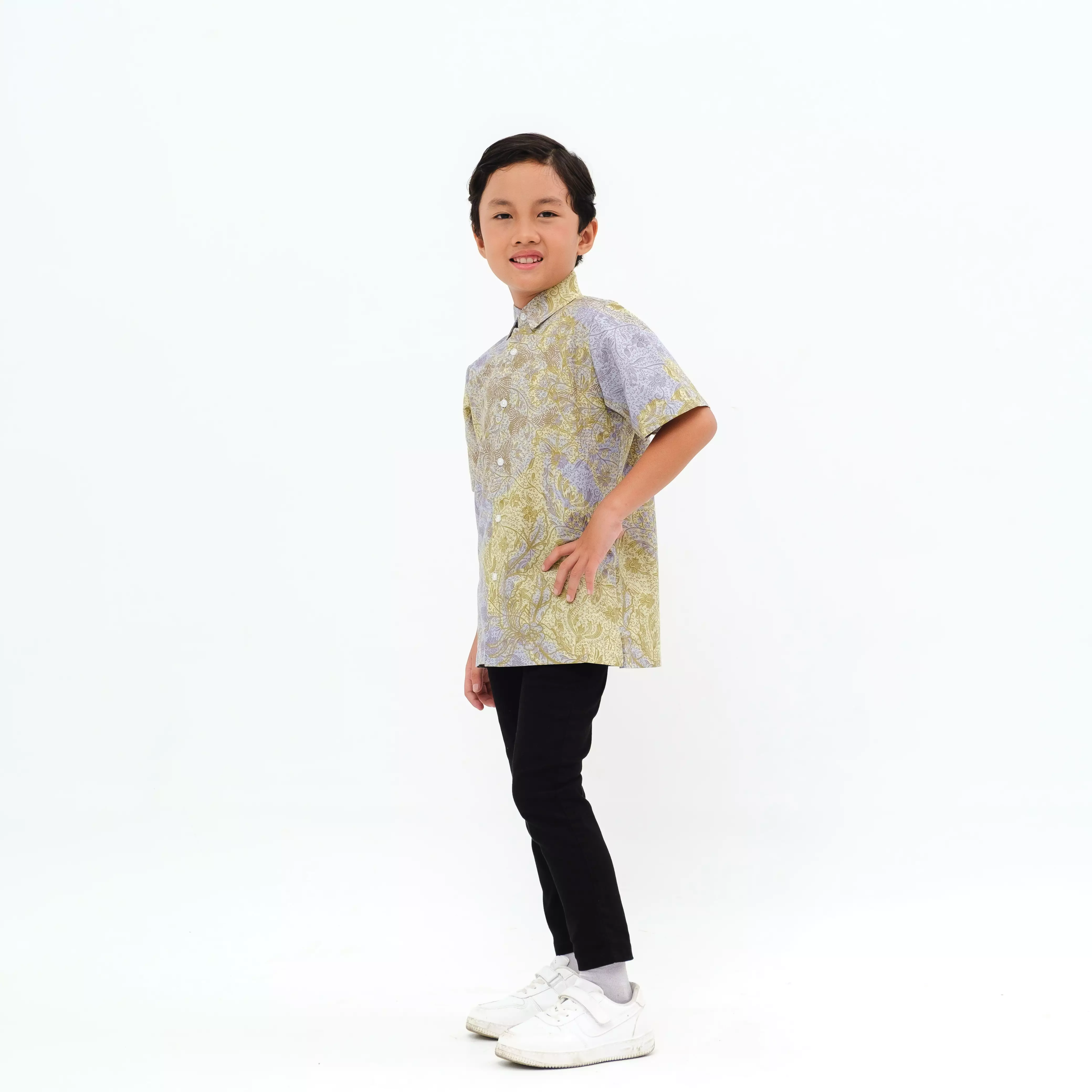 Batik Kids Ardiya Kemeja Batik Anak Lengan Pendek (anak)