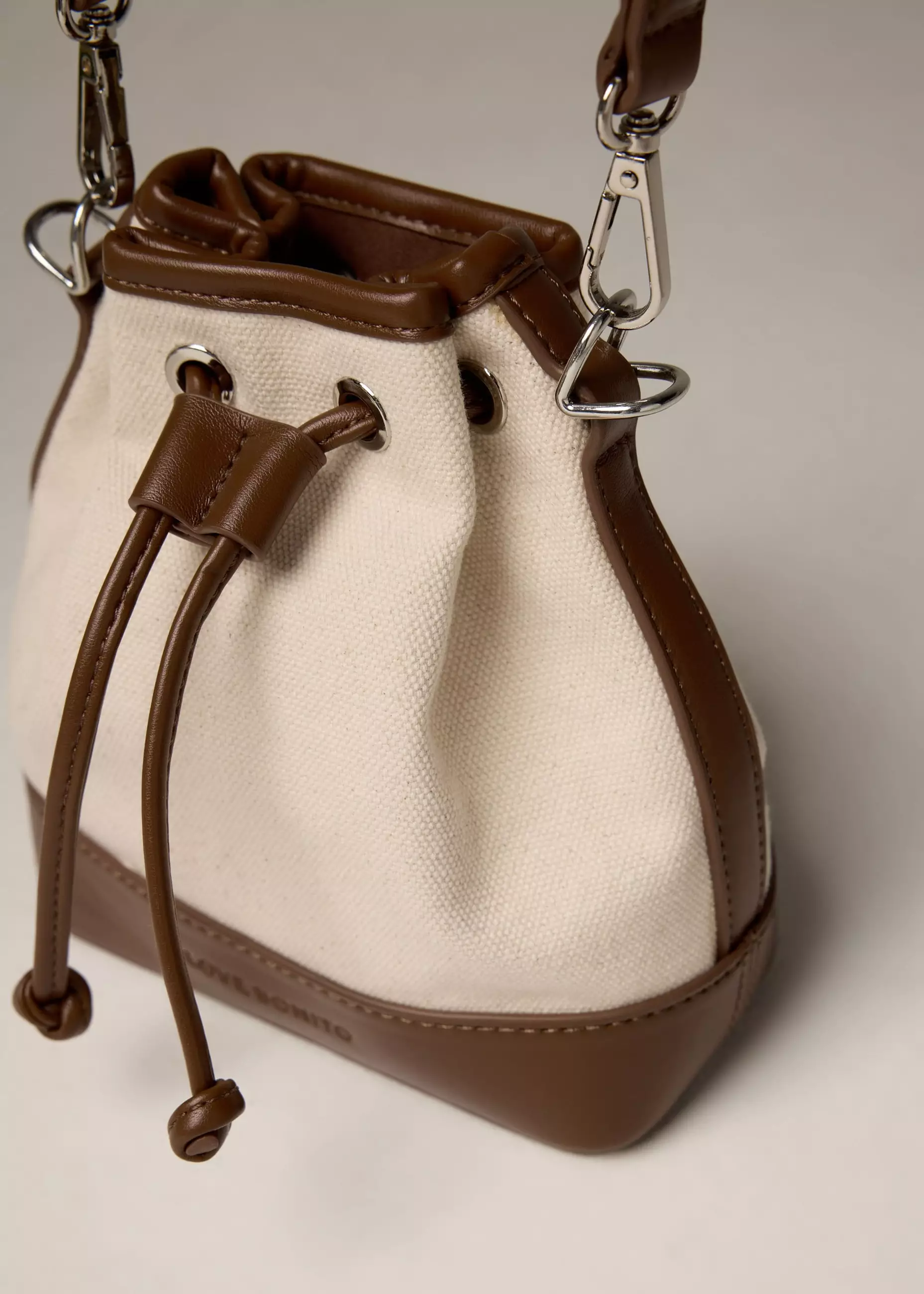Tas Wanita - Convertible Canvas Bucket Bag
