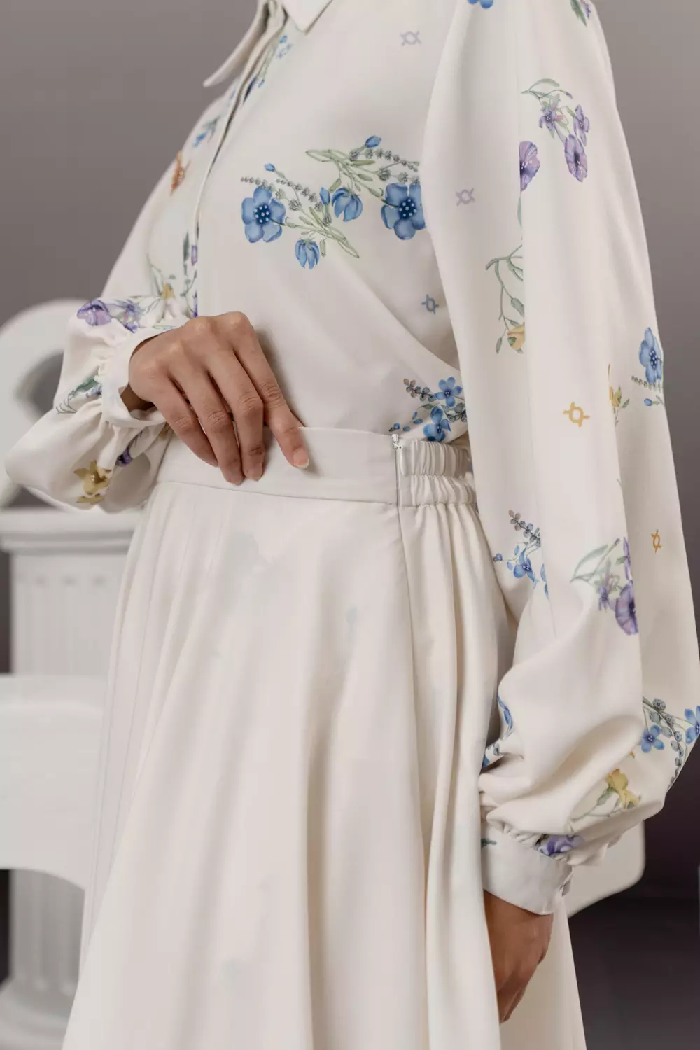 Klamby - Jolie Skirt Dove Chalk