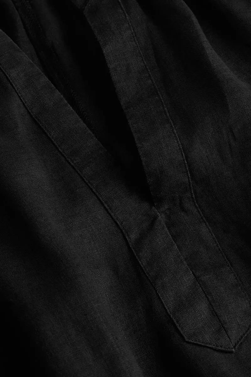 Buy H&M Linen tiebelt dress 2024 Online ZALORA Philippines