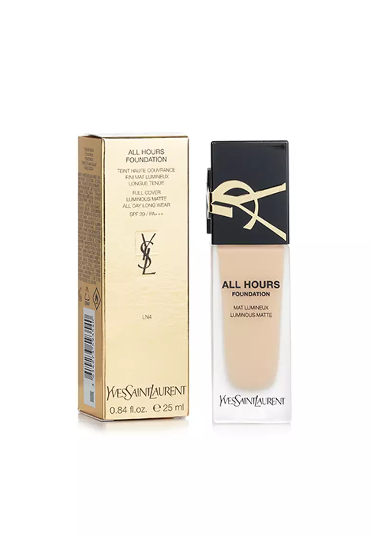 YVES SAINT LAURENT - All Hours Foundation SPF 39 - # LN4 25ml/0.84oz.