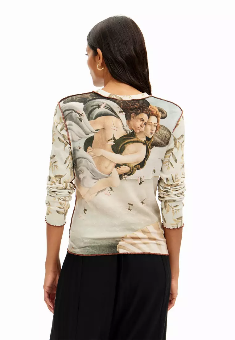 Desigual Woman Renaissance Venus T-shirt.