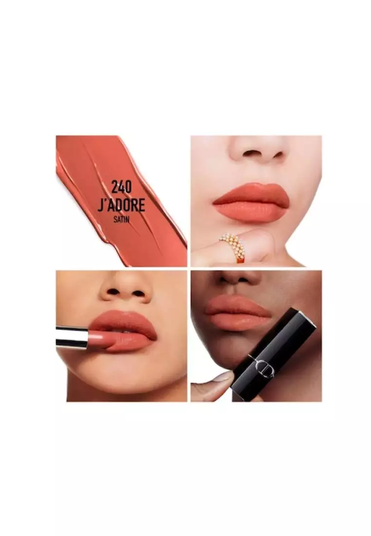 Dior Rogue Satin 240 J'Adore Satin Finish