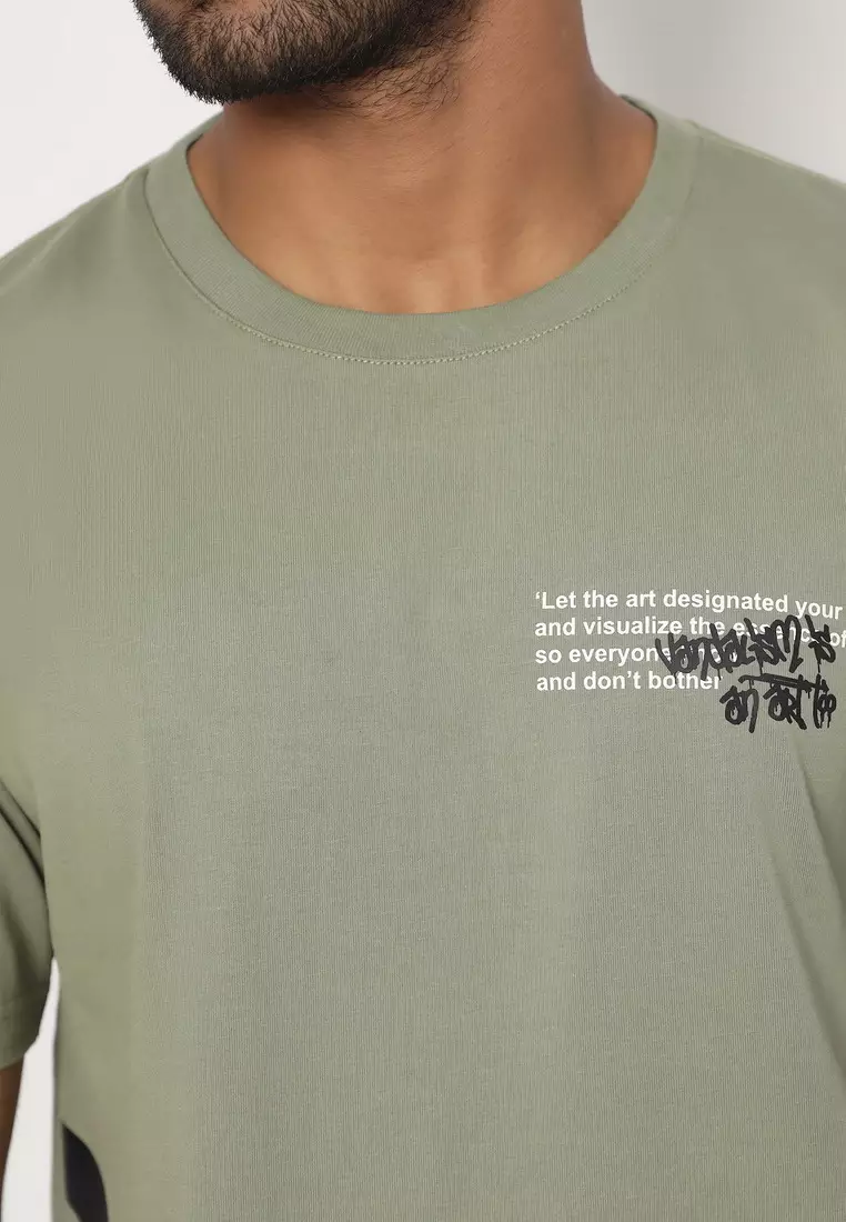 NX T-Shirt Cotton Combed Tebal Pria 207370401