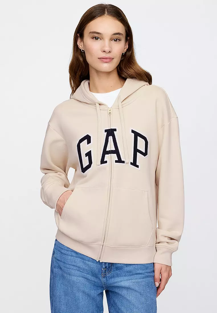 Jual Gap Heritage Full Zip Hoodie Original 2025 ZALORA Indonesia ®