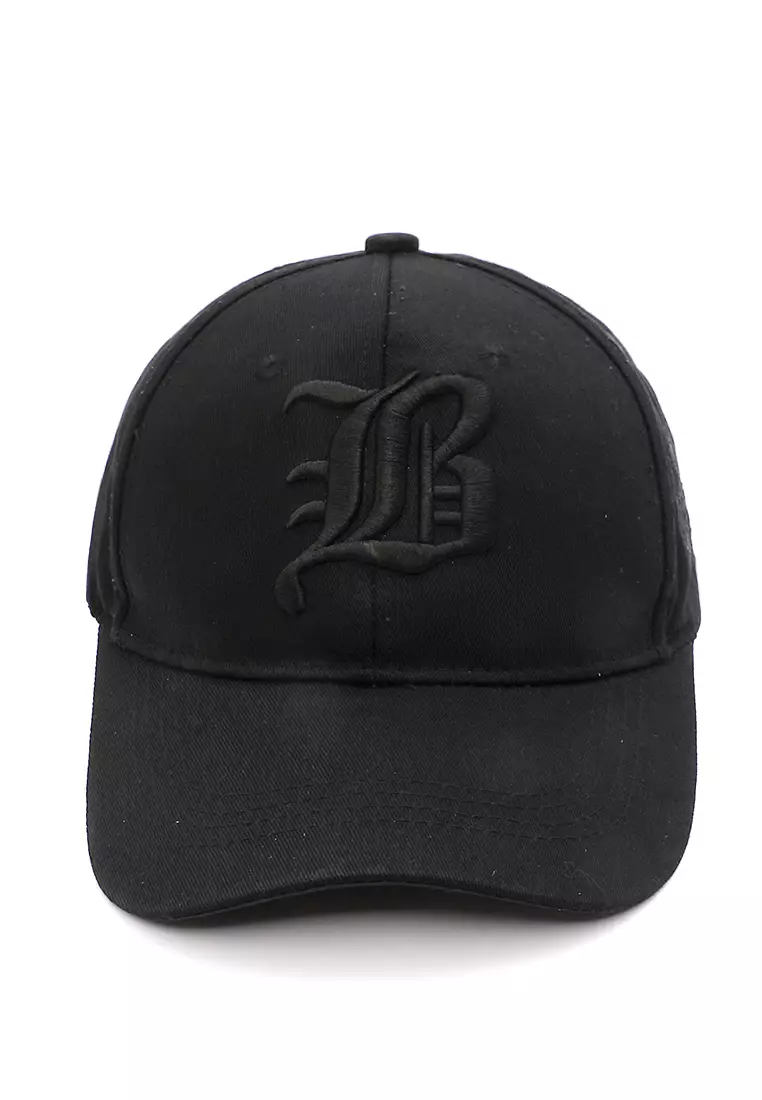 Drsh Topi Baseball Unisex Casual Resizable Strap Comfortable Material Cotton ORIGINAL - Black