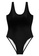 Halo black Black Slim Fit Swimsuits 908B5US78E3579GS_3