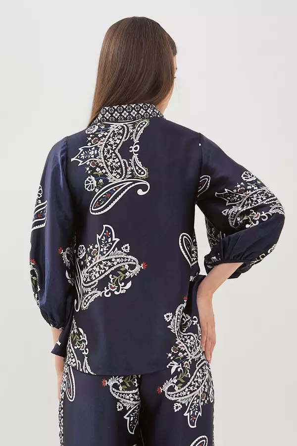 Minimal Jayanty Shirt Navy