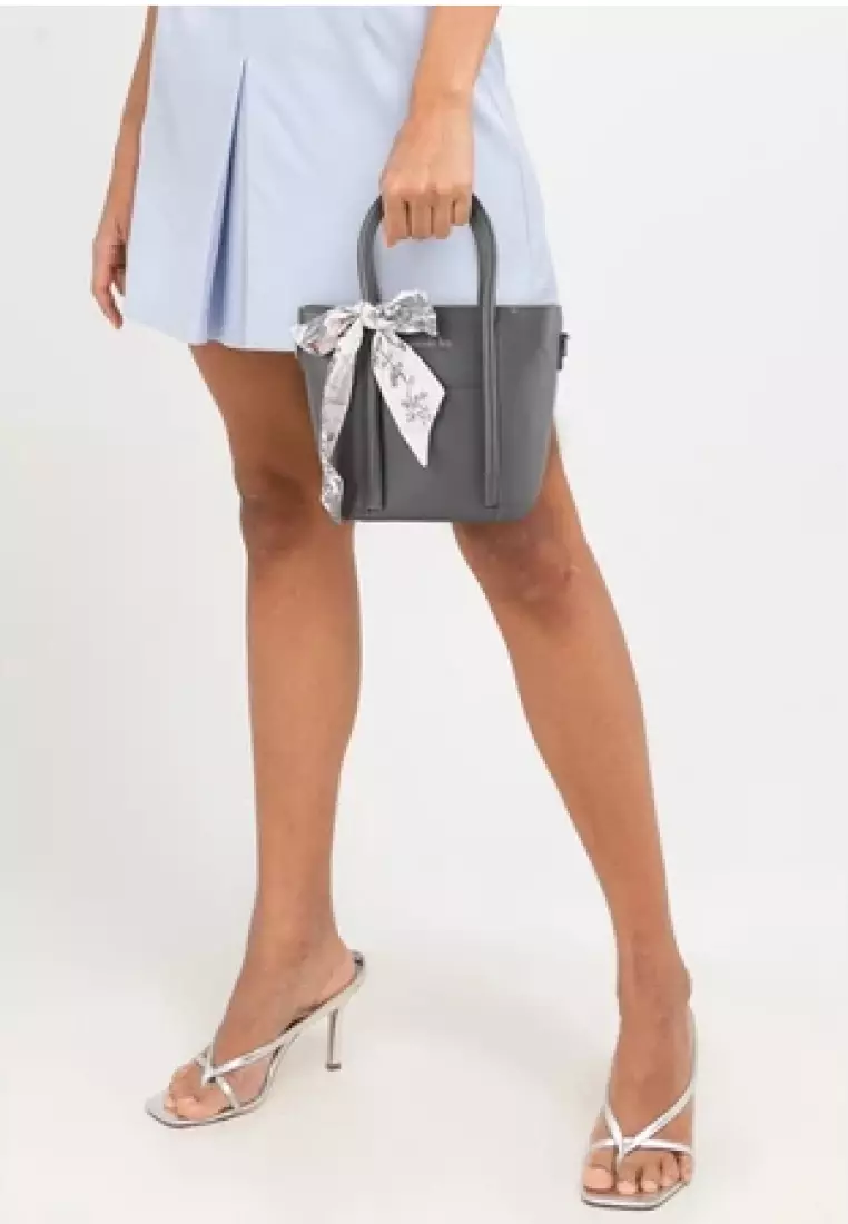 Nicole Lee Tas Wanita Selempang Bahu Tas Kerja Hand Bag Casual Branded Ori 3721506801BLA/GRN/GRY