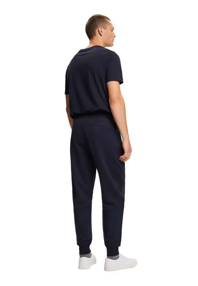 Buy Esprit ESPRIT Fashion joggers in mixed material in BLUE 2024 Online |  ZALORA Singapore
