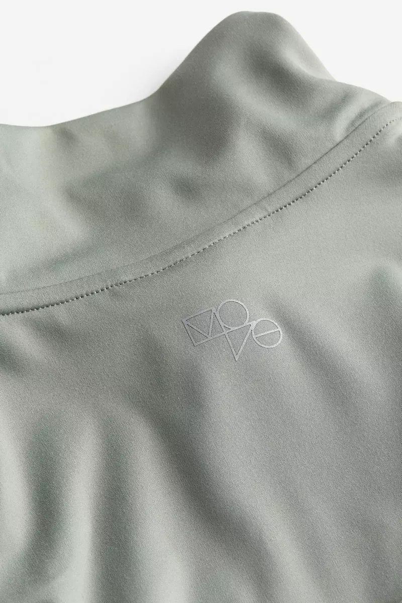 SoftMove™ Zip-through sports top