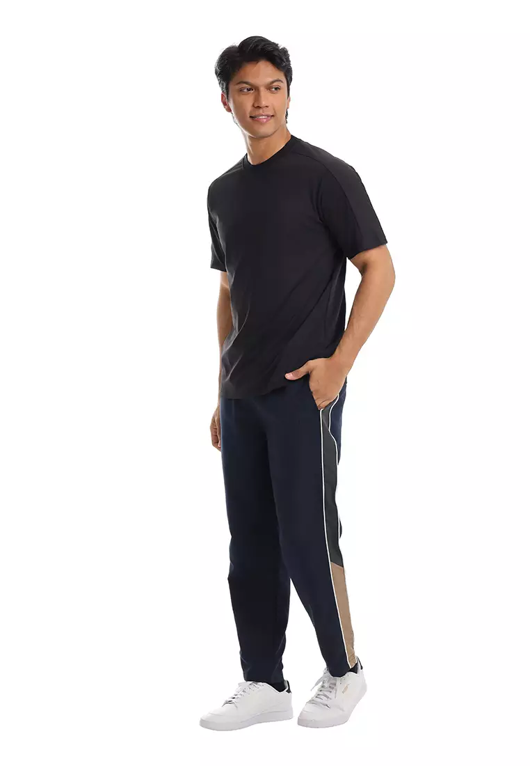 Forest Mens Stretchable Quick-Dry Sports Tee - 24160-01Black