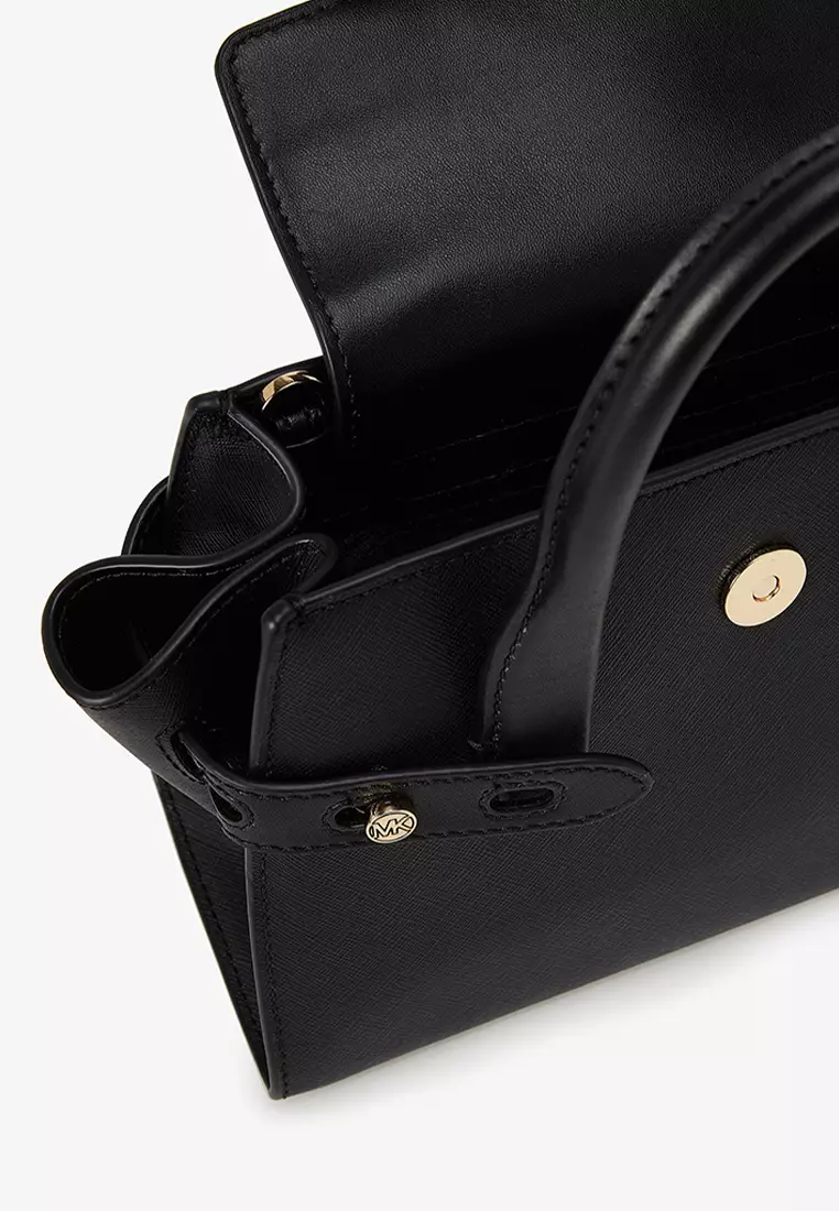 Carmen small flap satchel on sale