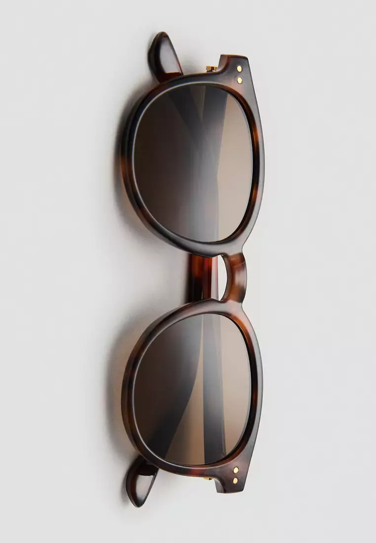 Round-Framed Sunglasses