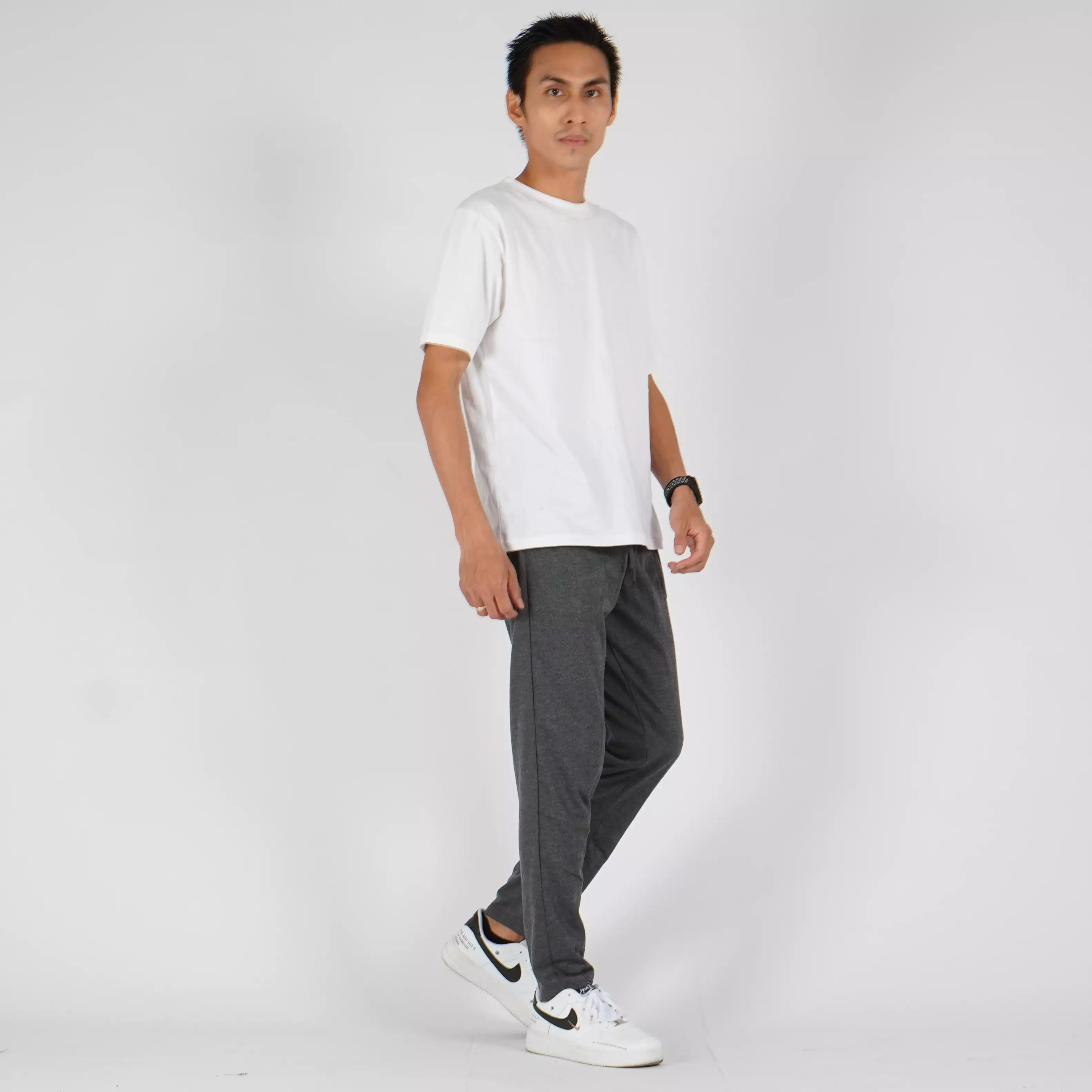 OKECHUKU Michael Celana Joger Pria Slim Fit Skinny Jogger Pants Korean Style