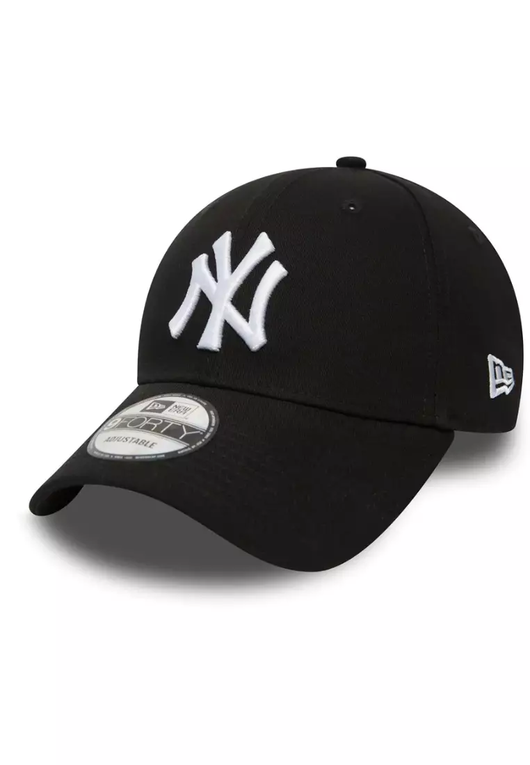 Buy New Era New York Yankees Essential Black 9FORTY MLB Cap